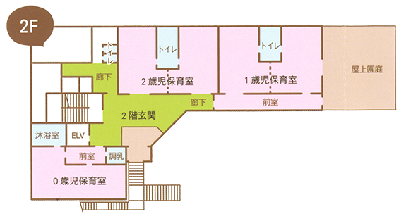 フロアマップ2F