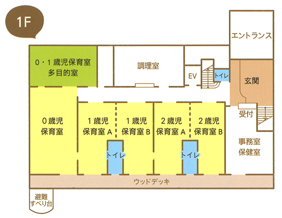 フロアマップ1F