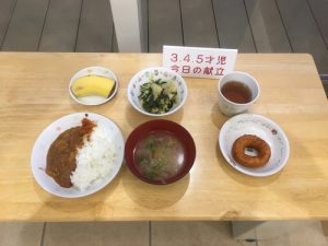 3、4、5才児の食事（例）