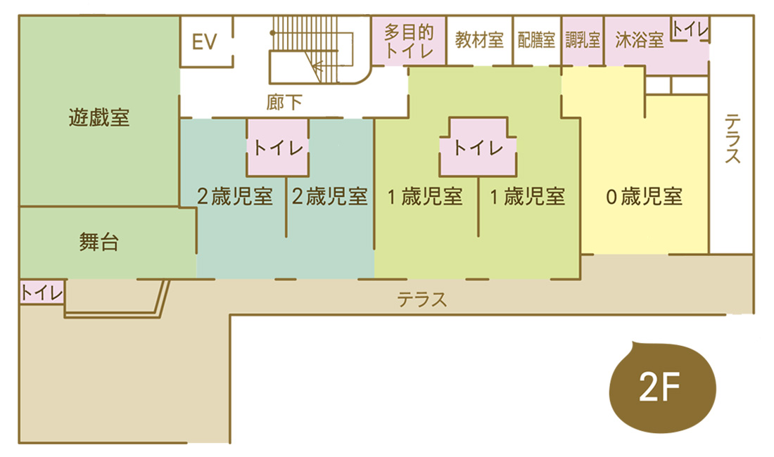 フロアマップ2F