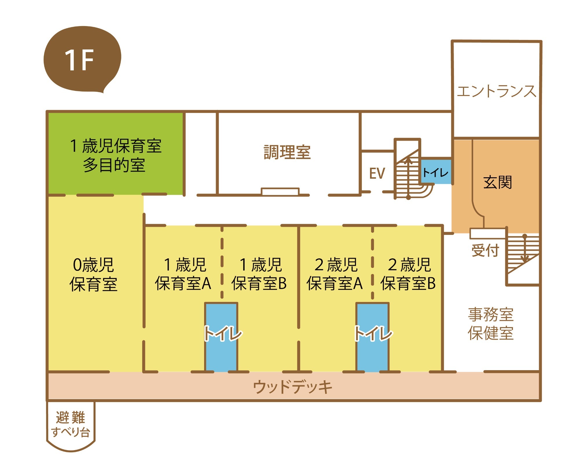 フロアマップ1F